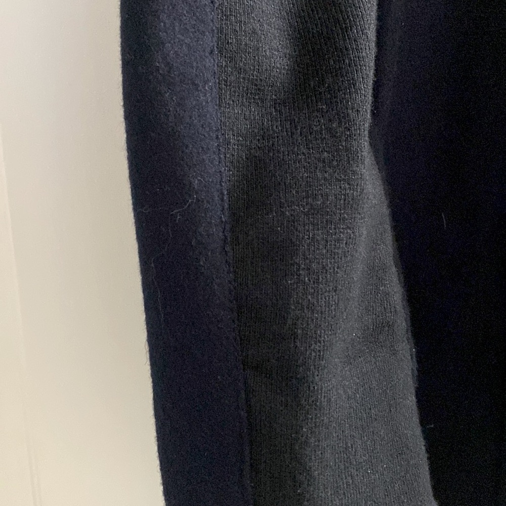 SAM EDELMAN // Navy Wool-Blend Pea Coat - Picture 4 of 9